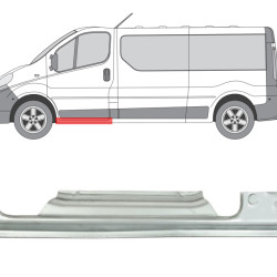 Trafic/Vivaro/Prima (01-) Priek. durų slenkstis (kairė), 