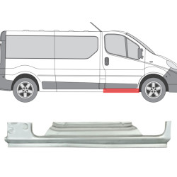 Trafic/Vivaro/Prima (01-) Priek. durų slenkstis (dešinė), 