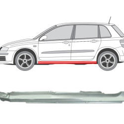 Fiat Stilo (01-) Slenkstis (kairė), slenksčiai, Fiat Stilo slenkstis, 303041-1, 5903107084162, slenksčiai