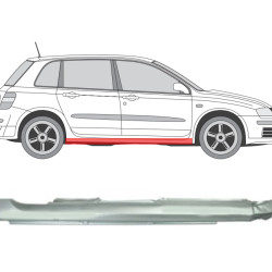 Fiat Stilo (01-) Slenkstis (dešinė), slenksčiai, Fiat Stilo slenkstis, 303042-1, 5903107084179, slenksčiai