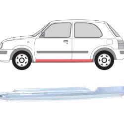 Nissan Micra (92-) Slenkstis (3D, kairė), slenksčiai, 5901532046786, Nissan Micra slenkstis, 270542, 967021, 3305101, slenksčiai, Nissan Micra slenkstis