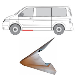 VW T5/Multivan (03-) Priekinių durų slenkstis (K=D), 956841-1, VW T5 Priekinių durų slenkstukas universalus