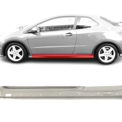 Honda Civic (06-) Slenkstis (3 durų, kairė), Honda Civic (2006- 2011) Slenkstis, 382941, Honda Civic (2006- 2011) Slenkstis