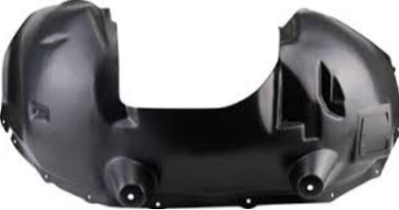 Jeep Commander (05-) Priekšējais spārns (pa labi), 3420FP1T, 55396462AB
