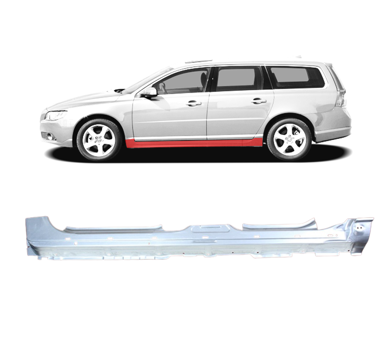 Volvo V70 (07-) Slenkstis (4 durų, kairė), 31283010 (VOLVO), 31265573 (VOLVO)