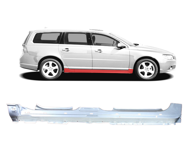 Volvo V70 (07-) Slenkstis (4 durų, dešinė), 31283011 (VOLVO), 31265574 (VOLVO)