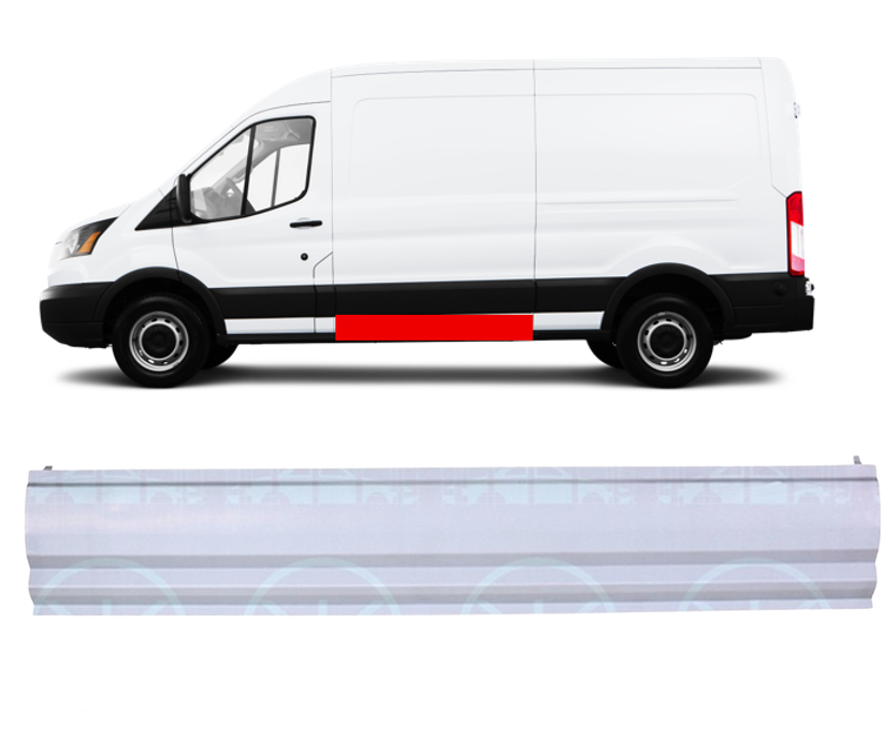 Ford Transit (14-) Šono apačia (kairė), 