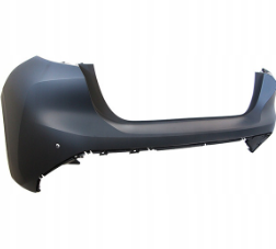 Peugeot 308 (21-) Galinis bamperis (su parktroniko skylėmis), 57C496-2, 168096541T