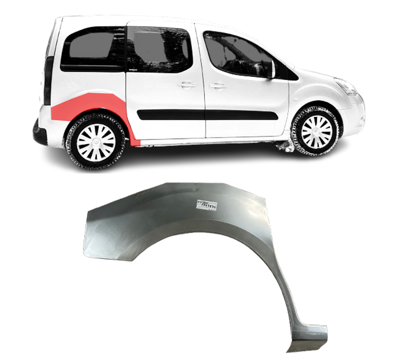Citroen Berlingo/Partner (08-) Galinė arka (dešinė), 