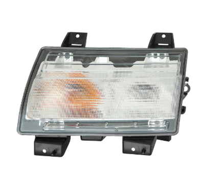 Jeep Wrangler JL (18-) Priekinis posūkis su gabaritu (kairė), 3400198E, 186194A09B, 186194009N, 68293127AA, 68293127AB, 68293127AC, 68293127AD, 68293127AE, 68293127AF, 68293127AG, K68293127AA, K68293127AB, K68293127AD, K68293127AE