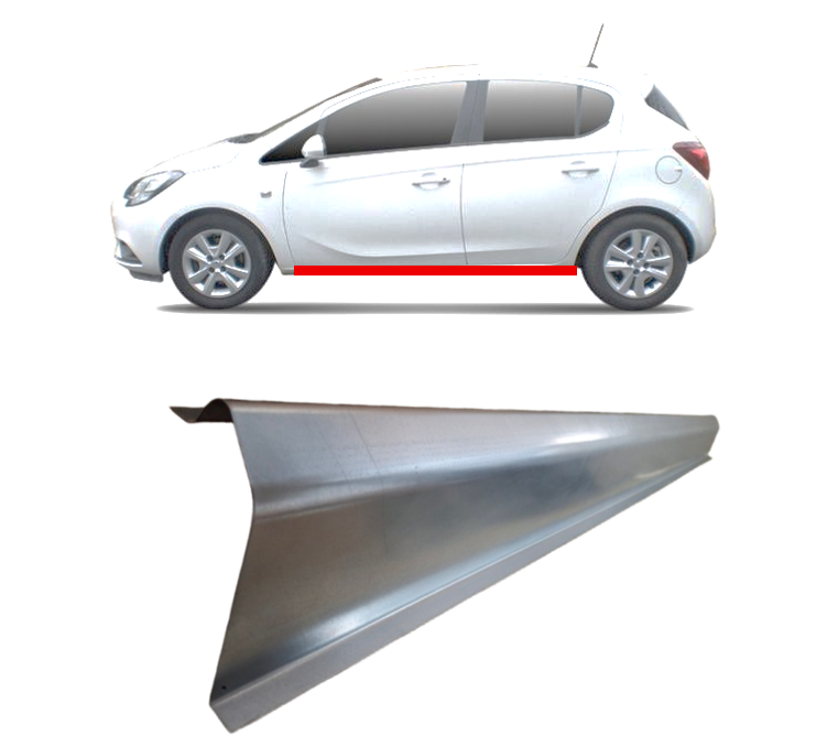 Opel Corsa E (14-) Slenkstis (kairė), 