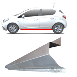 Opel Corsa E (14-) slieksnis (iekšējā daļa, pa kreisi=pa labi), 