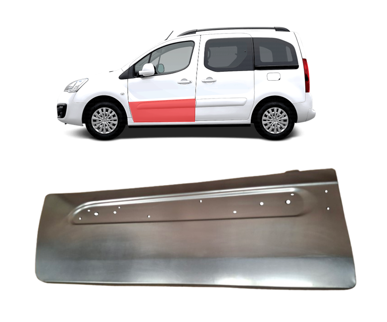 Citroen Berlingo/Partner (08-) Priekinių durų apačia (kairė), 