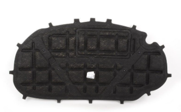 VW Golf 6 (08-) Variklio dangčio garso izoliacija, 9518WM, 5K0 863 831 A, 5K0 863 831 C, 5K0863831G