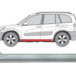 Toyota RAV4 (00-) slieksnis (5-durvju, pa kreisi), 