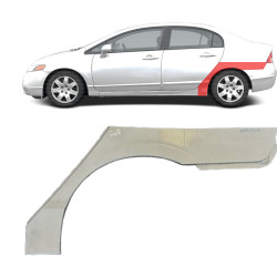 Honda Civic (06-) Aizmugurējā arka (SEDAN, pa kreisi), 