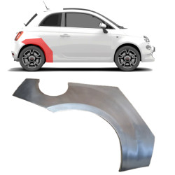 Fiat 500 (07-) Aizmugurējā arka (pa labi), 