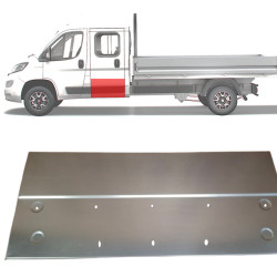 Fiat Ducato (06-) Divkāršās kabīnes aizmugurējo durvju metāla loksne (pa kreisi = pa labi), 