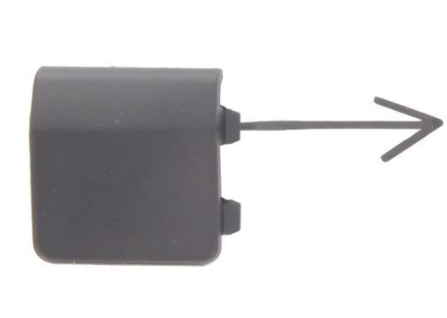 VW T-Roc (22-) Priekinio kablio dangtelis (R-line), 95L50710, 2GD807241CGRU