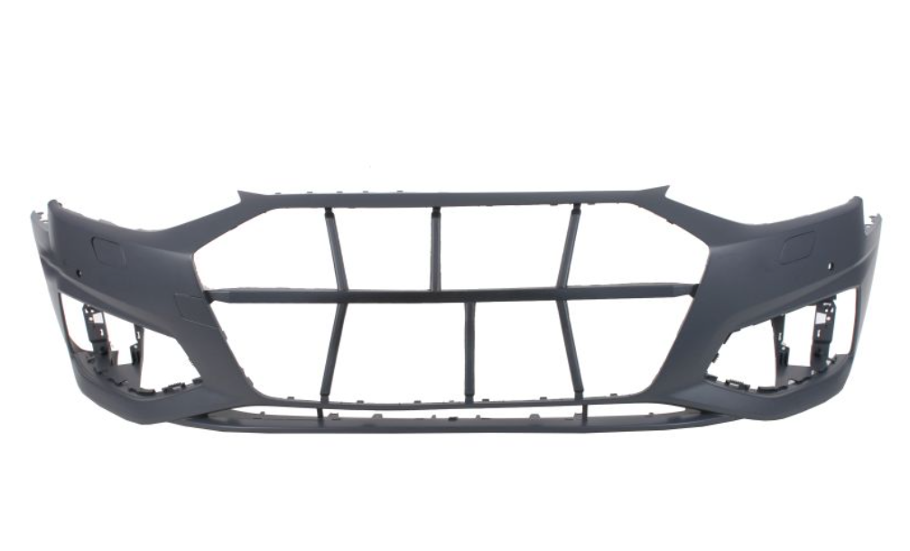 Audi A4 (19-) Priekinis bamperis (2 parktroniko skylės), 8W0807065BCGRU