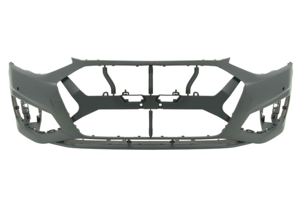 Audi A4 (19-) Priekinis bamperis (4 parktroniko skylės), 8W0807065BAGRU