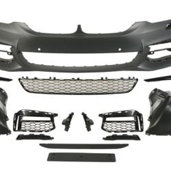 BMW 5 (17-) Priekinis bamperis (M-pack, komplektas), 5510-00-0068902KP
