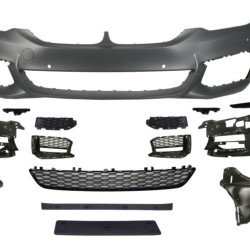 BMW 5 (17-) Priekinis bamperis (M-pack, komplektas), 5510-00-0068900KP