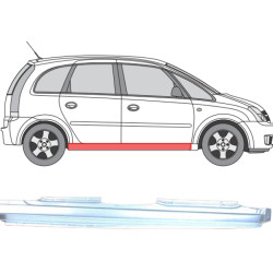 Opel Meriva (03-) Threshold (4-door, right), 