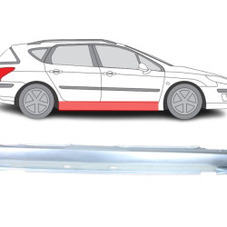 JAU GREITAI! Peugeot 407 (04-) Slenkstis (4 durų, dešinė), 7010L4, 7009 G2