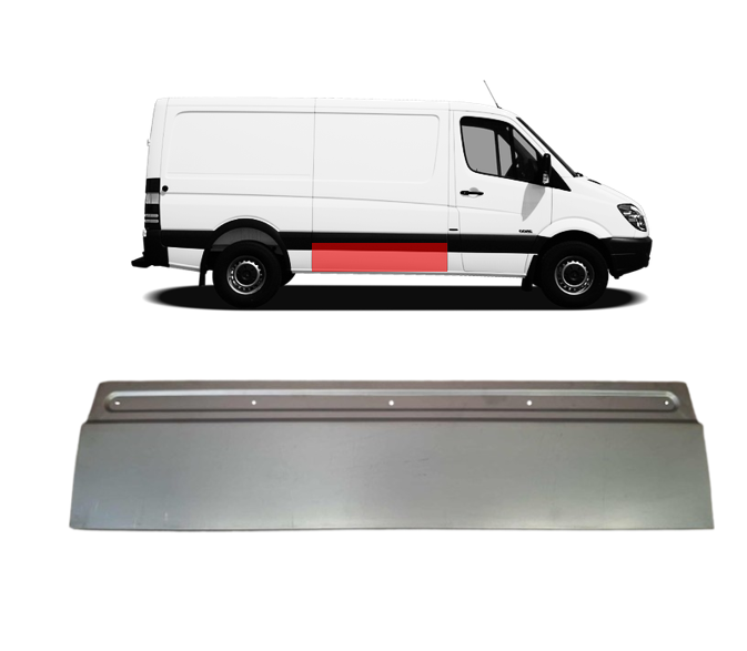 Ducato/Jumper/Boxer (06-) Slankiojančių durų apačia (trumpam modeliui, dešinė), Fiat Ducato 2006 Slankiojančių durų apačia