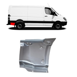 Ducato/Jumper/Boxer (06-) Šono skarda už rato (trumpo, dešinė), 