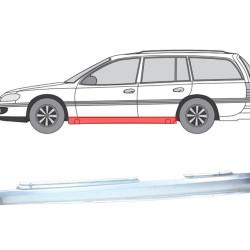 Opel Omega (94-) Schwelle (4D, links), slenksčiai, 323041, 552741, 3715103, 5901532144000, Opel Omega slenkstis, slenksčiai