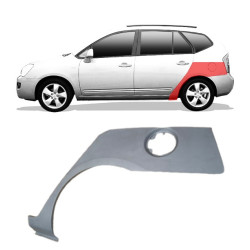 Kia Carens (06-) Galinė arka (kairė), 