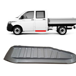 VW T5/Multivan (03-) Double cab rear door step (left), 
