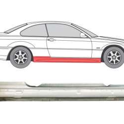 BMW 3 (98-) Slenkstis (Coupe, dešinė), 