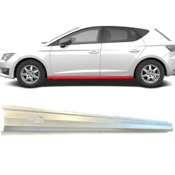 Seat Leon (12-) Vidinis slenkstis (kairė=dešinė), 