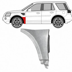 Land Rover Freelander (06-) Unterer vorderer Kotflügel (links), 