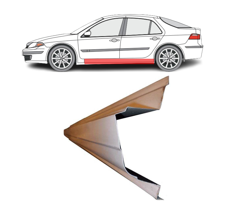 Renault Laguna (01-) Slenkstis (kairė), 603741-2, 603742-2