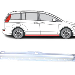 Mazda 5 (05-) Door sill (R), slenksčiai, Mazda 5 slenkstis, 455042-1, 5903107062030, slenksčiai