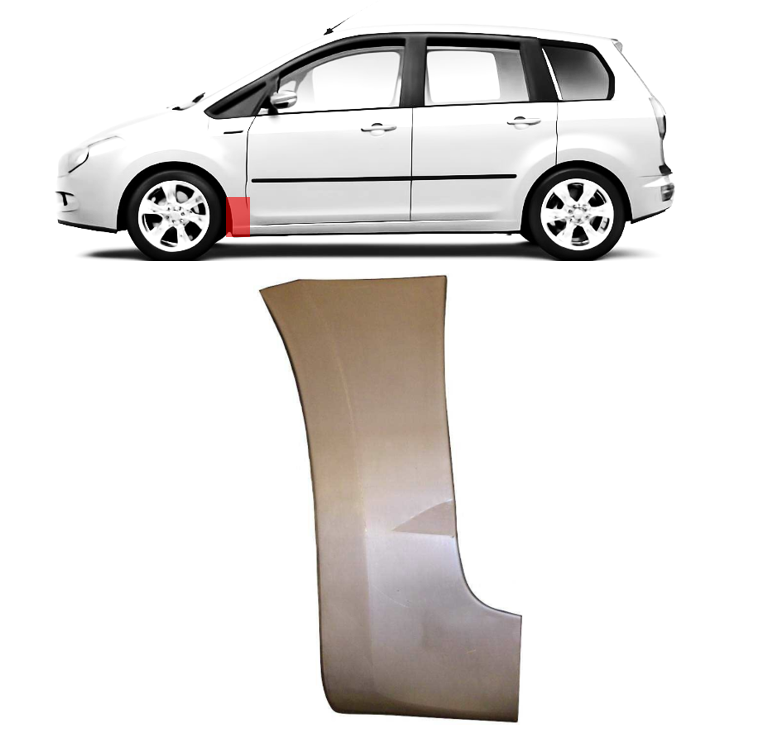 Ford C-Max (03-) Sparno apačia (kairė), 323501-8, Ford Cmax sparno apačia