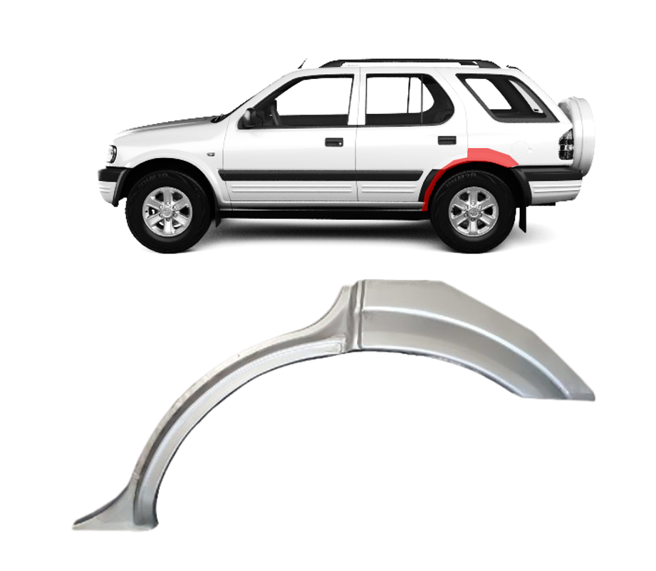Opel Frontera B (99-) Galinė arka (5 durų, kairė), Opel Frontera B (1999- 2003) Galinė arka, Opel Frontera B (1999- 2003) Galinė arka