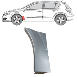 Opel Astra (03-) Unterer Frontflügel (HB, links), Opel Astra H 2003- 2014 Priekinio sparno apačia
