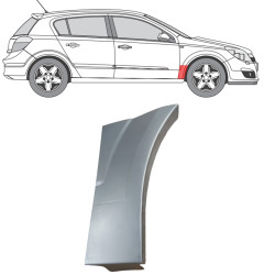 Opel Astra (03-) Unterer Frontflügel (HB, rechts), Opel Astra H 2003- 2014 Priekinio sparno apačia