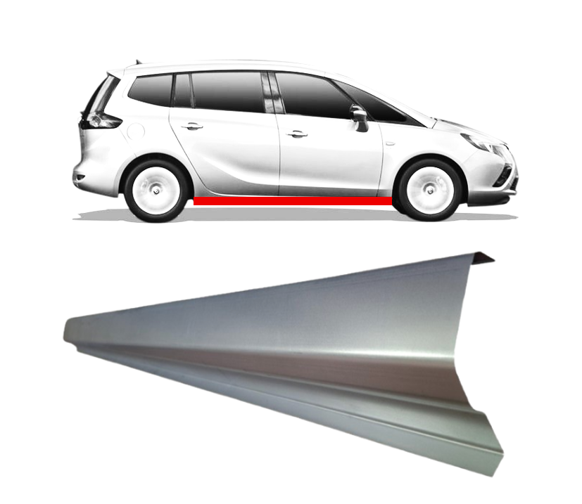 Opel Zafira (11-) Slenkstis (dešinė), 