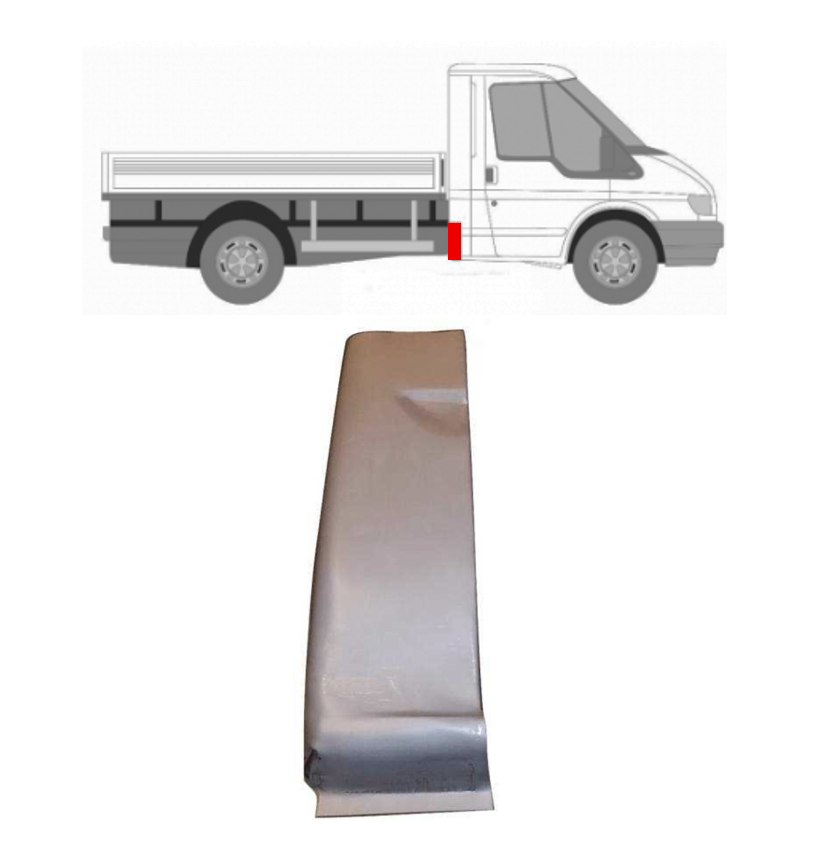 Ford Transit (00-/06-) Galinis stulpelis (dešinė), Ford Transit galinis stulpelis, 32478434, 5901532923773, Ford Transit galinis stulpelis