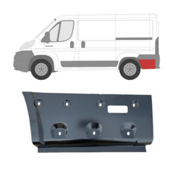 Ducato/Jumper/Boxer (06-) Šono skarda už rato (extra ilgo, su skyle, kairė), 1345131080, 8503KE