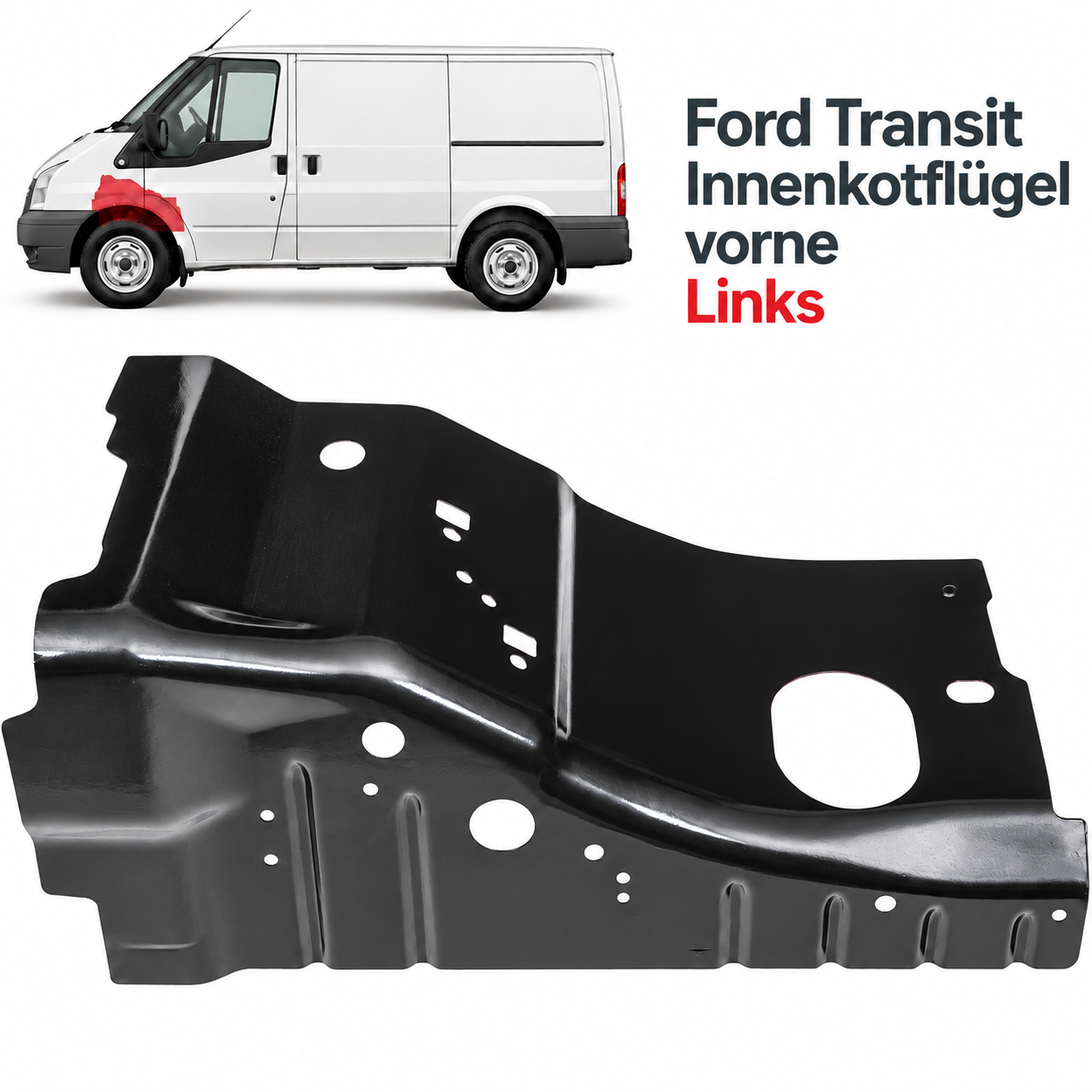 Ford Transit (00-) Sparno vidinė dalis (kairė), 6C11-16055-AD (FORD), 1370618 (FORD), 1444301 (FORD), 1468479 (FORD), Ford Transit (2006- 2014) Sparno vidinė dalis