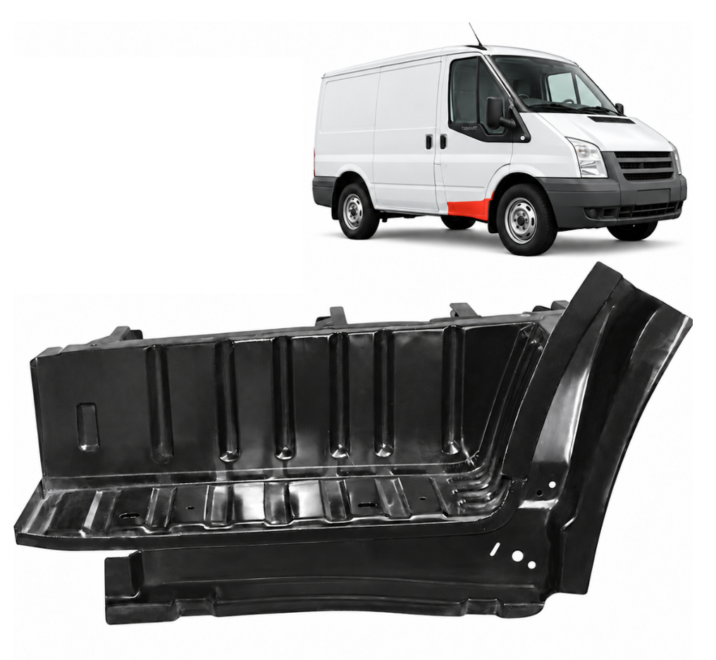 Ford Transit (00-/06-) Laiptas+ vidinė slenk. (dešinė), 