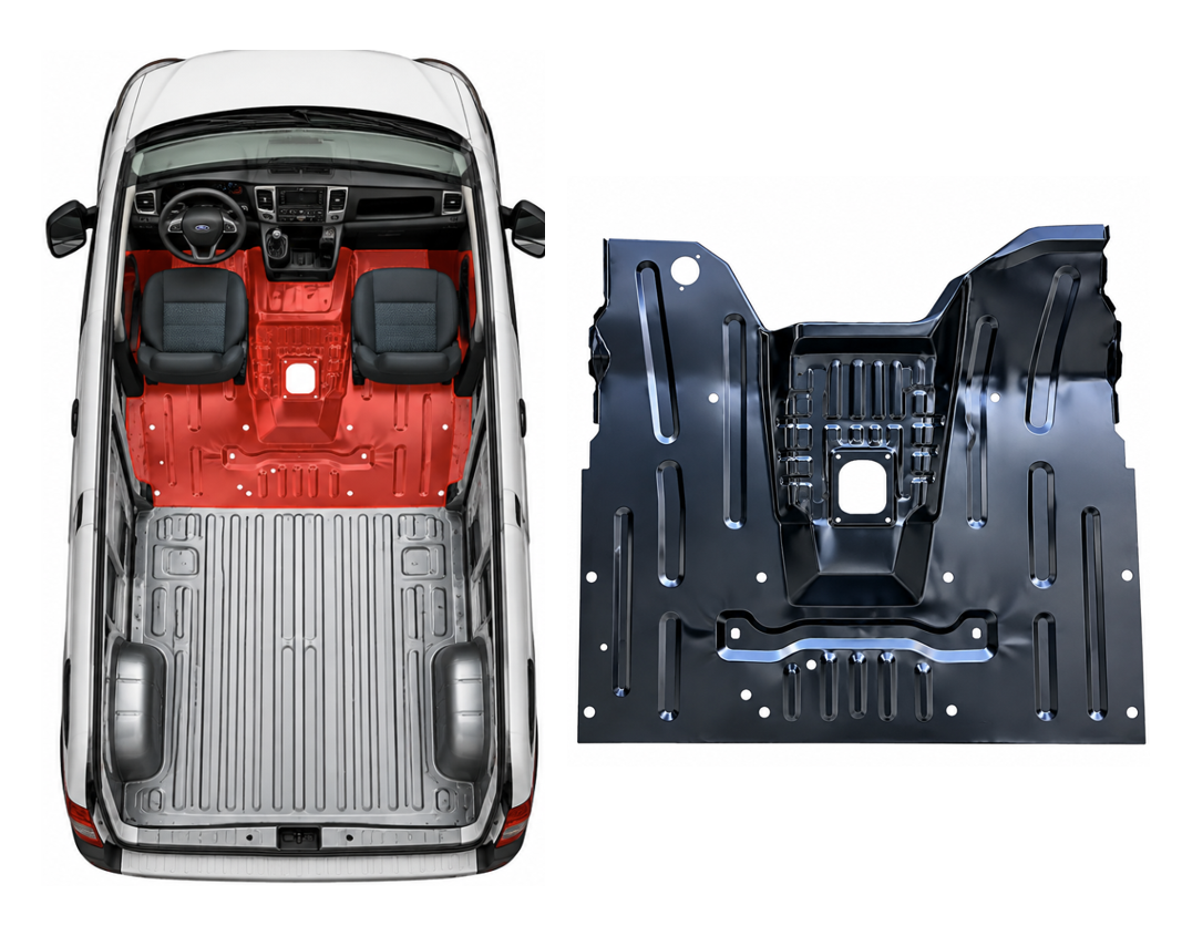 Ford Transit (00-) Priekinė dugno skarda, GC11 V11140 AD