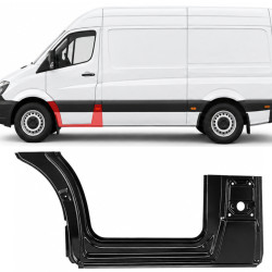 Sprinter/Crafter (06-/13-) Priekinis lankas su slenksčiu (kairė), 9066302400, A9066302400